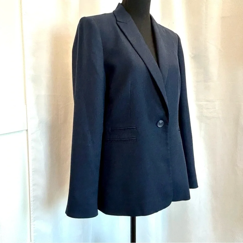 MELANIE Lyne blue blazer Sz 8 career business professional 
Excellent condition - Picture 2 of 14